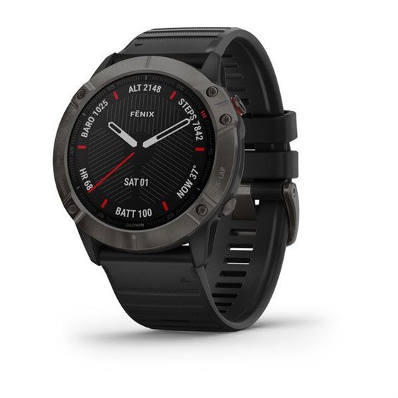 Smartwatch Garmin Uomo Fenix 6 Sapphire in Policarbonato 010-02158-11 - 010-02158-11